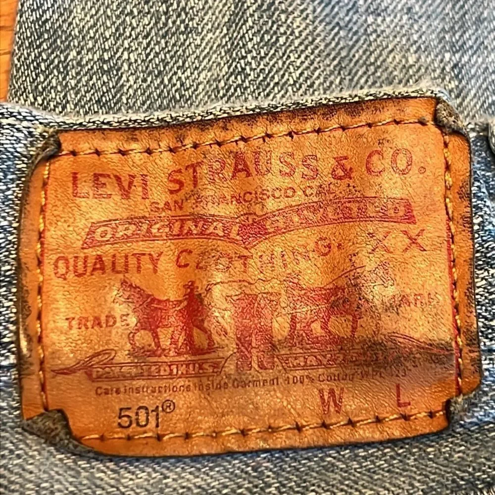 Vintage Levi’s 501 Jeans Buttonfly 31‎